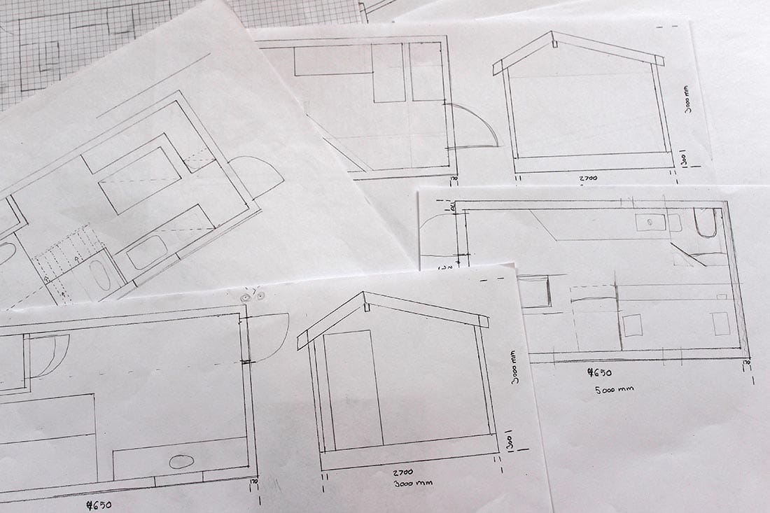 minihus-konstruksjon-tegning